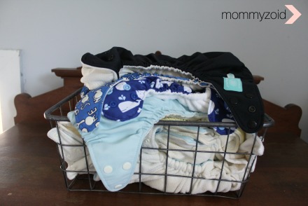 diapers basket