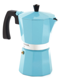 Discerning Palette Coffee Maker in Vintage Blue